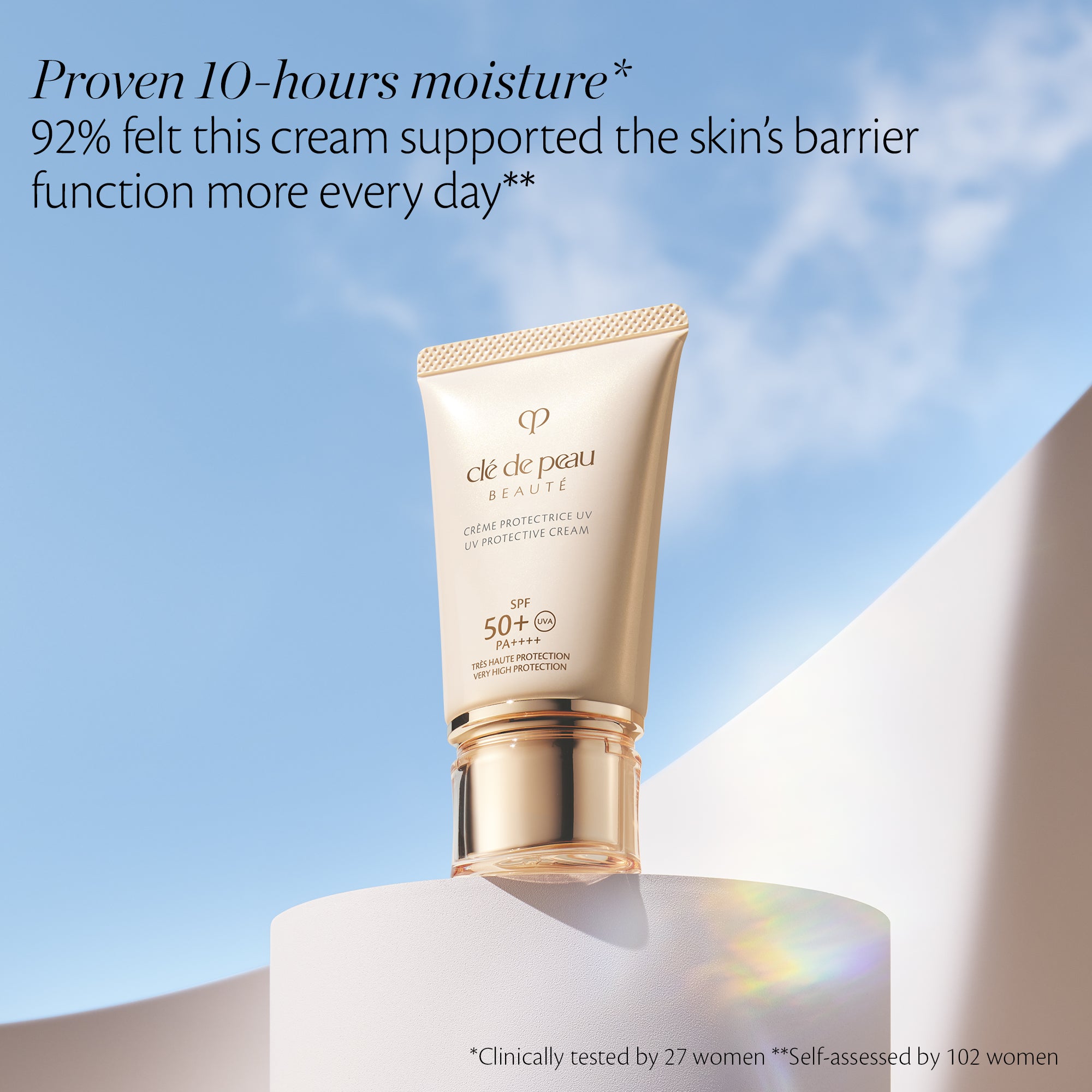 clé de peau BEAUTE CRÈME PROTECTRICE UVn Crème Protectrice UV SPF50+ | Crème & hydratant | Clé de Peau Beauté